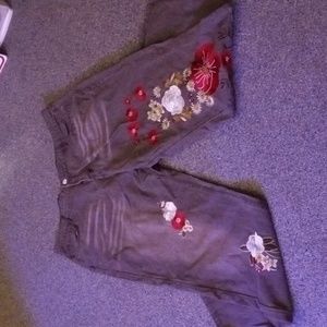 Grey Snazzy Jeans 4XL